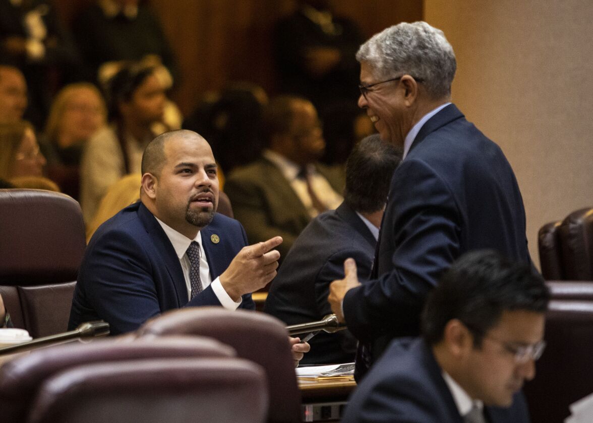 Ald. Andre Vasquez (left) says that, as a young North Side battle rapper, the South Side parties gave him a sense of belonging.